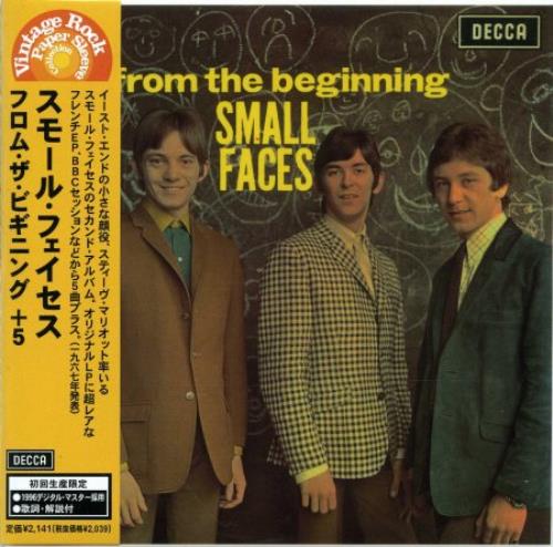 Small Faces From The Beginning CD album (CDLP) Japanese SMFCDFR368065