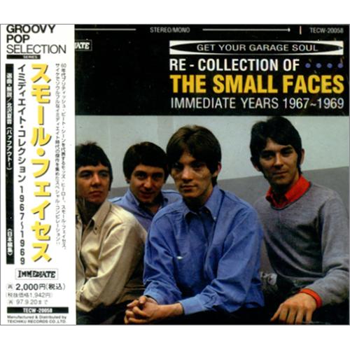 Small Faces Immediate Years CD album (CDLP) Japanese SMFCDIM122775