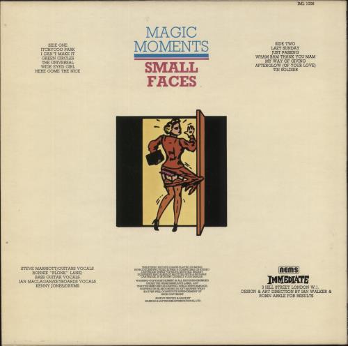 Small Faces Magic Moments vinyl LP album (LP record) UK SMFLPMA146115