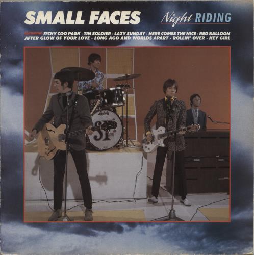 Small Faces Night Riding vinyl LP album (LP record) UK SMFLPNI653476