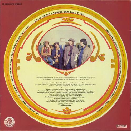 Small Faces Ogdens' Nut Gone Flake vinyl LP album (LP record) UK SMFLPOG809679