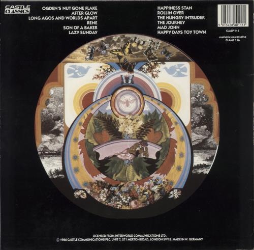 Small Faces Ogdens' Nut Gone Flake vinyl LP album (LP record) German SMFLPOG878748