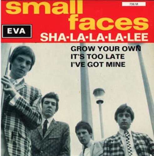 Small Faces Sha-La-La-La-Lee 7" vinyl single (7 inch record / 45) French SMF07SH320865