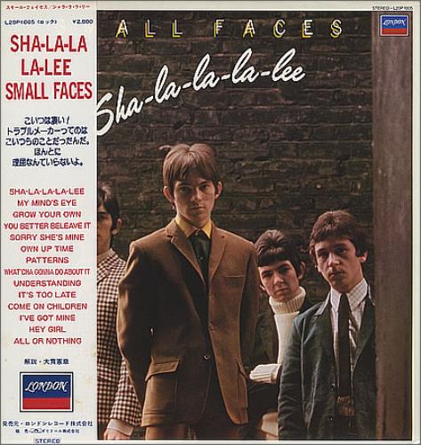Small Faces Sha-La-La-La-Lee vinyl LP album (LP record) Japanese SMFLPSH365416