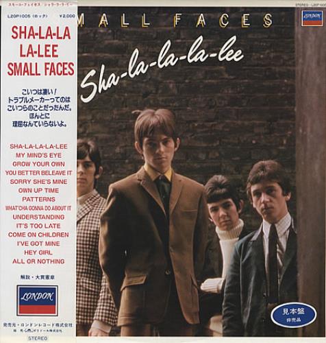Small Faces She-La-La-La-Lee vinyl LP album (LP record) Japanese SMFLPSH325487