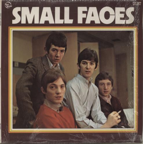Small Faces Small Faces - Shrink vinyl LP album (LP record) UK SMFLPSM885481