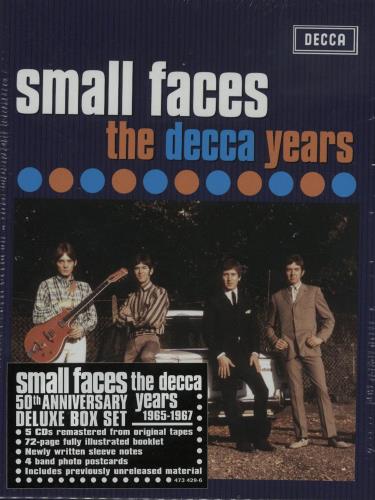 Small Faces The Decca Years - Sealed CD Album Box Set UK SMFDXTH647146