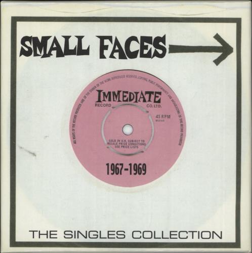 Small Faces The Singles Collection CD Single Box Set UK SMFCXTH866494