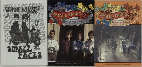 Small Faces Wapping Wharf No. 1, 28 & 33 fanzine UK SMFFAWA677227