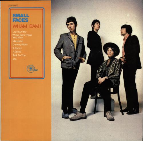 Small Faces Wham Bam! vinyl LP album (LP record) Dutch SMFLPWH702718