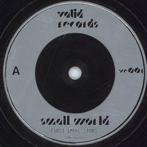 Small World (Mod) First Impressions 7" vinyl single (7 inch record / 45) UK 49C07FI808696
