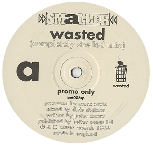 Smaller Wasted 12" vinyl single (12 inch record / Maxi-single) UK S-L12WA437515