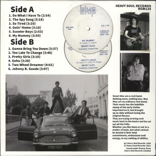 Smart Alec Too Late To Change vinyl LP album (LP record) UK 6MILPTO837500