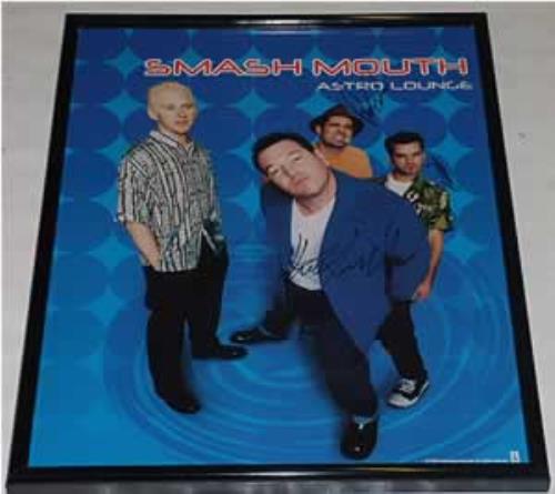 Smash Mouth Astro Lounge - AUTOGRAPHED PRINT memorabilia US HMUMMAS255389