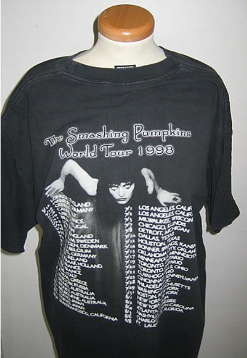 Smashing Pumpkins Adore - World Tour 1998 t-shirt US SMPTSAD336987