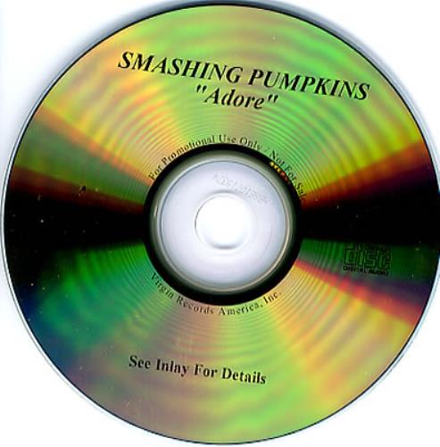 Smashing Pumpkins Adore CD-R acetate US SMPCRAD139733