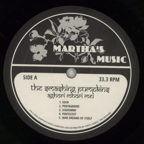 Smashing Pumpkins Aghori Mhori Mei - Shrink vinyl LP album (LP record) US SMPLPAG870017