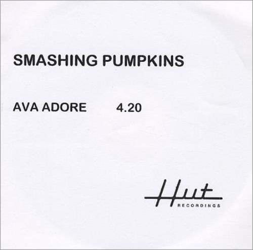Smashing Pumpkins Ava Adore CD-R acetate UK SMPCRAV115130