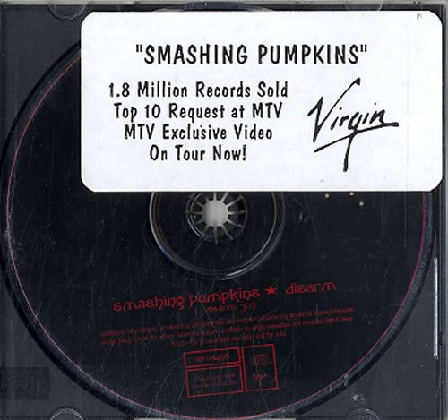 Smashing Pumpkins Disarm - Stickered case CD single (CD5 / 5") US SMPC5DI624501
