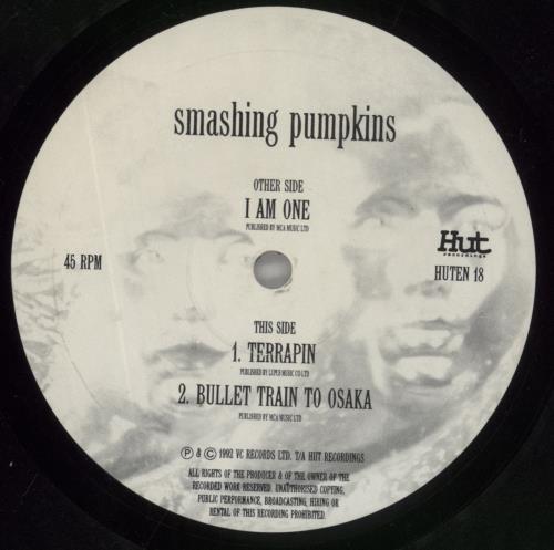 Smashing Pumpkins I Am One - VG 10" vinyl single (10 inch record) UK SMP10IA857932
