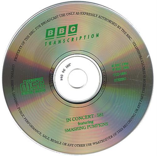 Smashing Pumpkins In Concert 581 CD album (CDLP) UK SMPCDIN366942
