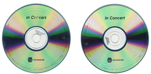 Smashing Pumpkins In Concert 2 CD album set (Double CD) US SMP2CIN126709