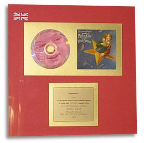 Smashing Pumpkins Mellon Collie And The Infinite Sadness award disc UK SMPAWME320792