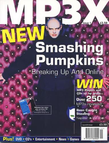 Smashing Pumpkins MP3X magazine UK SMPMAMP340958