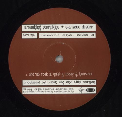 Smashing Pumpkins Siamese Dream 2-LP vinyl record set (Double LP Album) US SMP2LSI768980