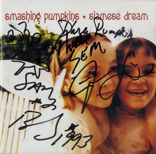 Smashing Pumpkins Siamese Dreams - Autographed CD album (CDLP) UK SMPCDSI602686