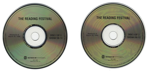 Smashing Pumpkins The Reading Festival 2 CD album set (Double CD) US SMP2CTH142330