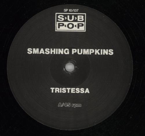 Smashing Pumpkins Tristessa - VG 12" vinyl single (12 inch record / Maxi-single) German SMP12TR869492