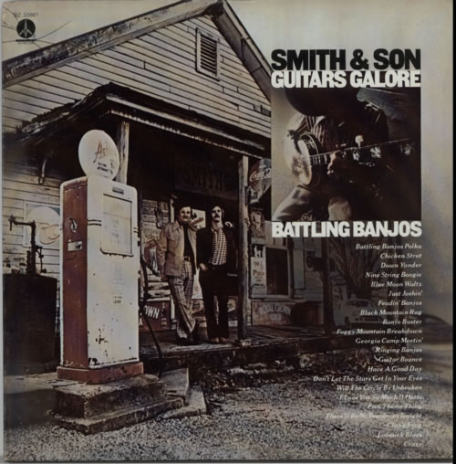 Smith & Son Battling Banjos / Guitars Galore 2-LP vinyl record set (Double LP Album) US WQ-2LBA605721