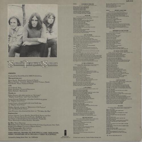 Smith Perkins Smith Smith Perkins Smith vinyl LP album (LP record) UK S2PLPSM452404