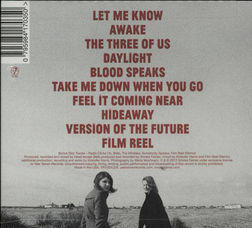 Smoke Fairies Blood Speaks 2 CD album set (Double CD) US SXQ2CBL633574