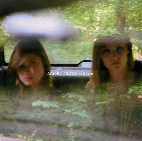 Smoke Fairies Hotel Room / Strange Moon Rising - Blue vinyl 7" vinyl single (7 inch record / 45) US SXQ07HO628472