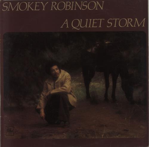 Smokey Robinson A Quiet Storm vinyl LP album (LP record) UK OKELPAQ681607