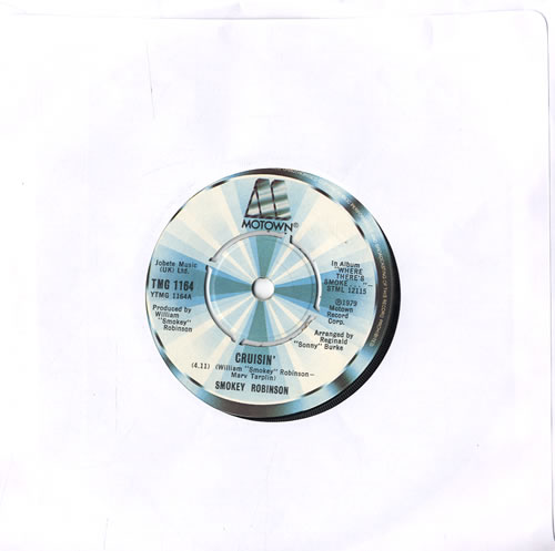 Smokey Robinson Cruisin' 7" vinyl single (7 inch record / 45) UK OKE07CR563314