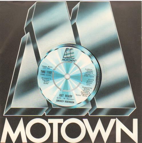 Smokey Robinson Get Ready 7" vinyl single (7 inch record / 45) UK OKE07GE346224