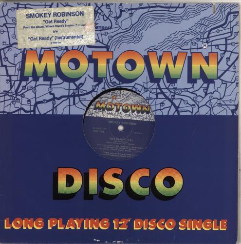 Smokey Robinson Get Ready 12" vinyl single (12 inch record / Maxi-single) US OKE12GE709471