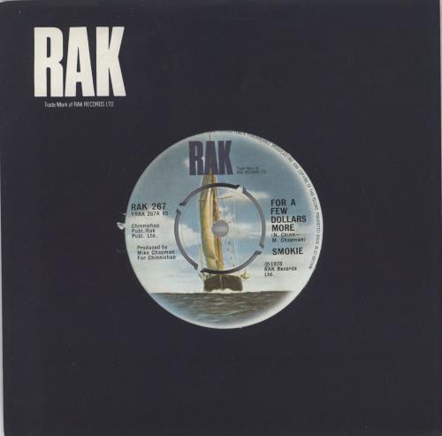 Smokie For A Few Dollars More - 4pr 7" vinyl single (7 inch record / 45) UK SMK07FO738728