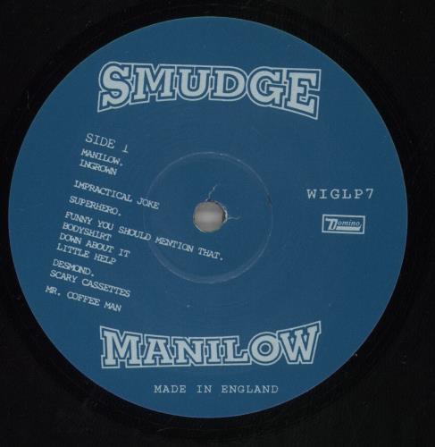 Smudge Manilow vinyl LP album (LP record) UK SM1LPMA877613