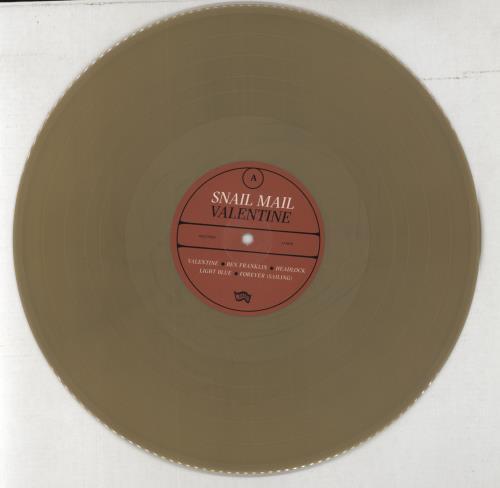 Snail Mail Valentine - Gold Vinyl vinyl LP album (LP record) UK 0NLLPVA859059