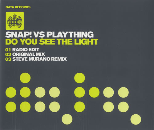 Snap! Do You See The Light CD single (CD5 / 5") UK SNPC5DO220591