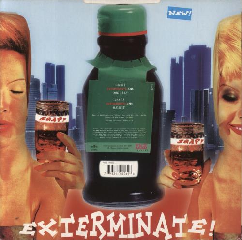 Snap! Exterminate! 12" vinyl single (12 inch record / Maxi-single) UK SNP12EX639665