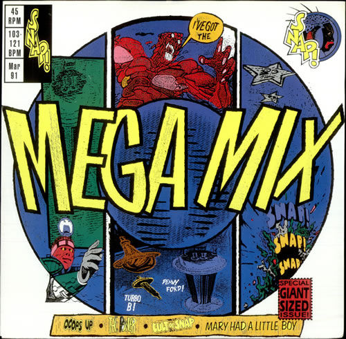 Snap! Megamix 12" vinyl single (12 inch record / Maxi-single) UK SNP12ME27287