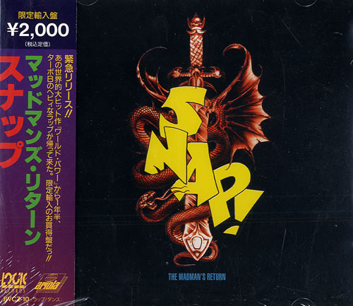Snap! The Madman's Return CD album (CDLP) Japanese SNPCDTH482233