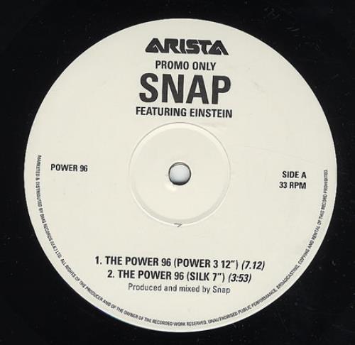 Snap! The Power '96 12" vinyl single (12 inch record / Maxi-single) UK SNP12TH68344