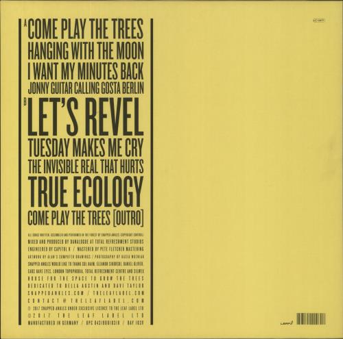 Snapped Ankles Come Play The Trees vinyl LP album (LP record) UK 0-HLPCO858491
