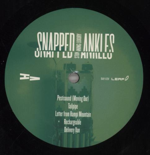 Snapped Ankles Stunning Luxury vinyl LP album (LP record) UK 0-HLPST858494